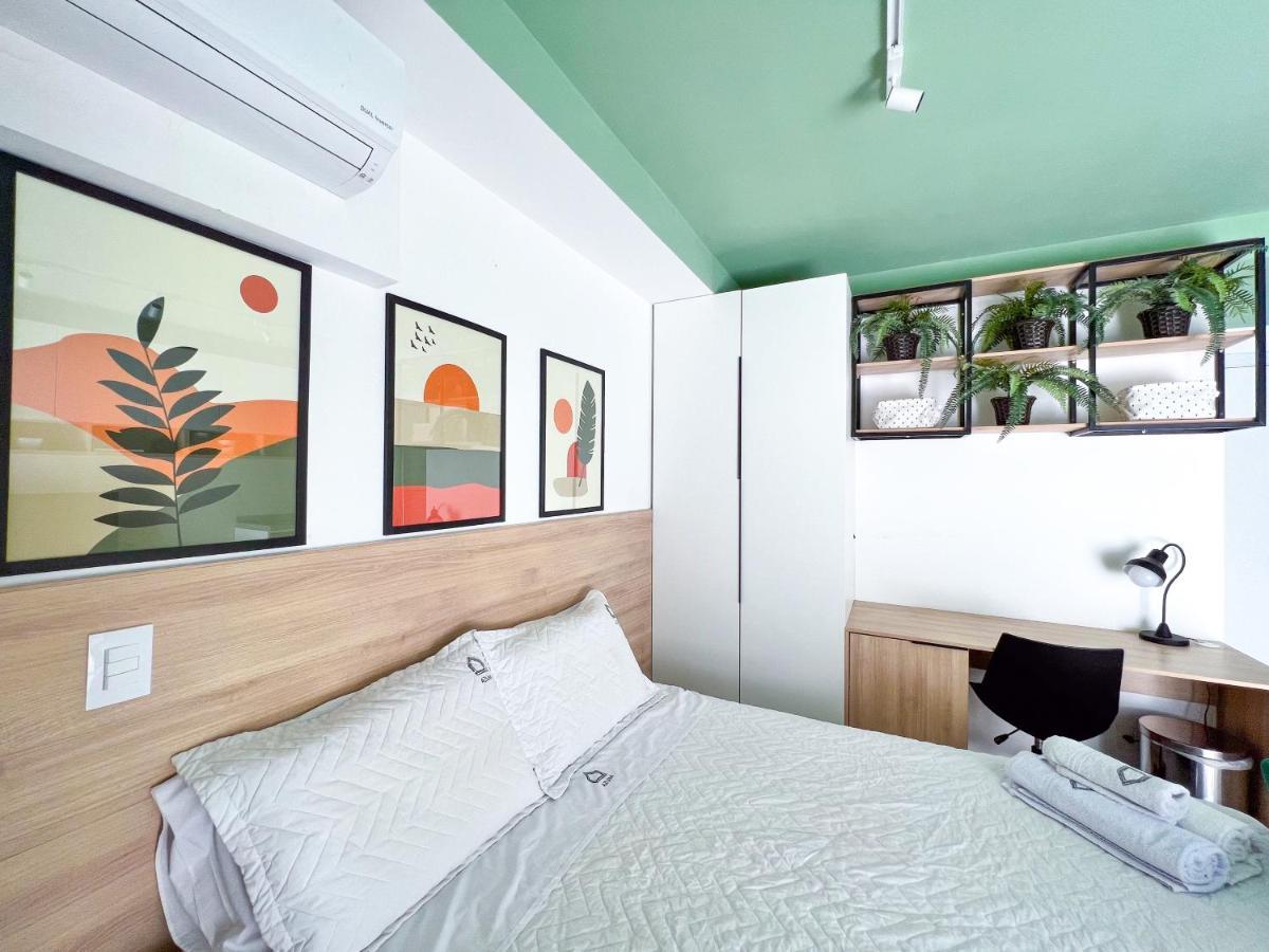 Apartamento Para Renovar As Energias - Cama Queen Сан-Паулу Екстер'єр фото